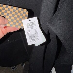 Vans Black Hoodie full zip